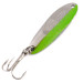 Vintage  Acme Kastmaster , 3/8oz Nickel / Green fishing spoon #9587
