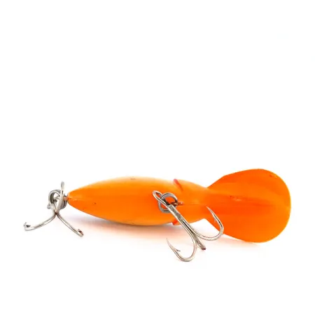 Vintage The Producers Willy's Worm, 1/4oz Orange fishing lure #9588