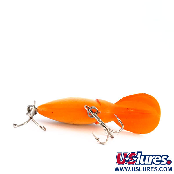 Vintage   The Producers Willy's Worm, 1/4oz Orange fishing lure #9588