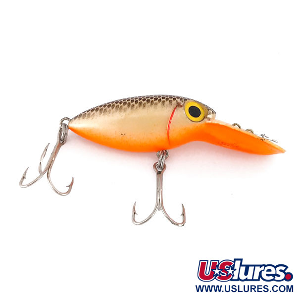 Vintage The Producers Willy's Worm, 1/4oz Orange fishing lure #9588
