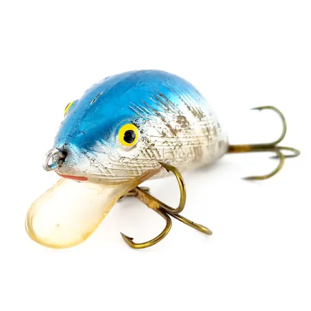 Vintage Norman, 3/16oz Silver / Blue fishing lure #9595
