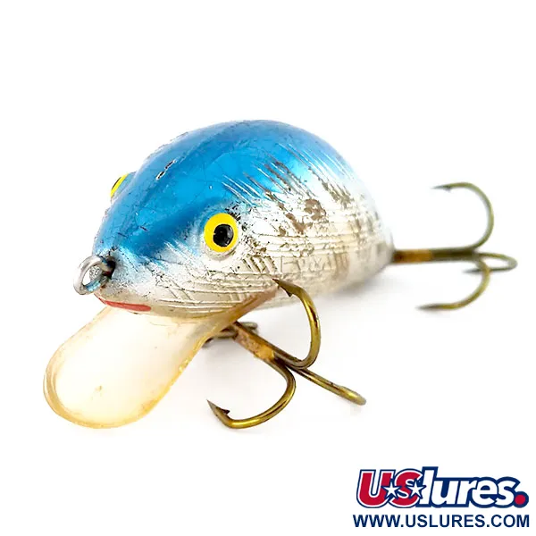 Vintage   Norman, 3/16oz Silver / Blue fishing lure #9595