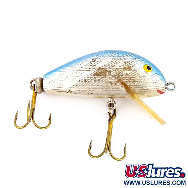 Vintage   Norman, 3/16oz Silver / Blue fishing lure #9595