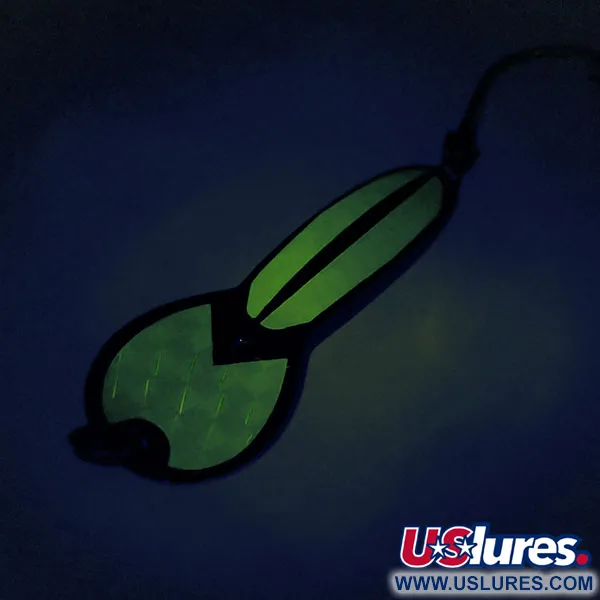 Vintage Luhr Jensen Loco Lite UV, 1/3oz fishing spoon #9600