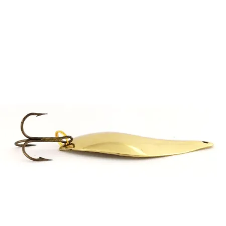 Vintage Lanes Tackle & Bait Lane's Flasher, 1/2oz Gold fishing spoon #9601