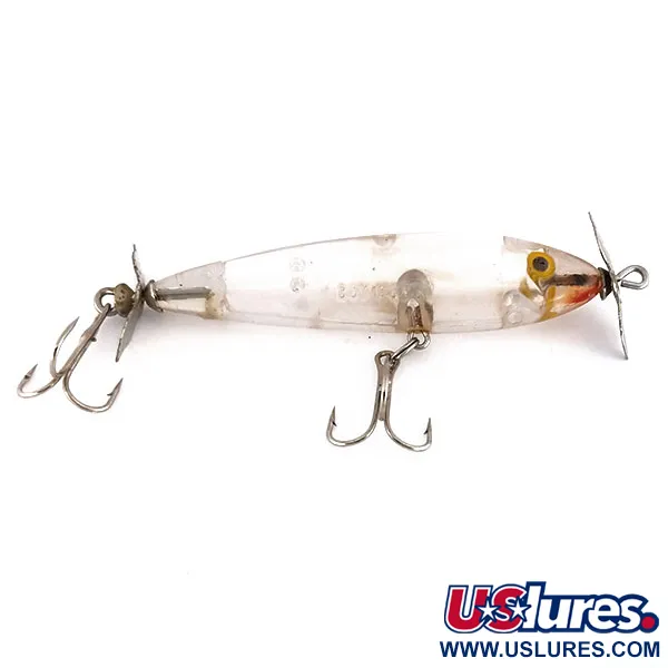 Vintage   Cotton Cordell Boy Howdy Propbaits, 1/3oz Transparent fishing lure #9604