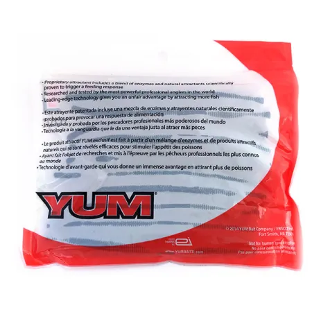 YUM Dinger soft bait 10pcs,  Junebug fishing #9622