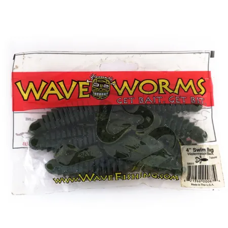 Wave Worms Swim Bug soft bait 7pcs