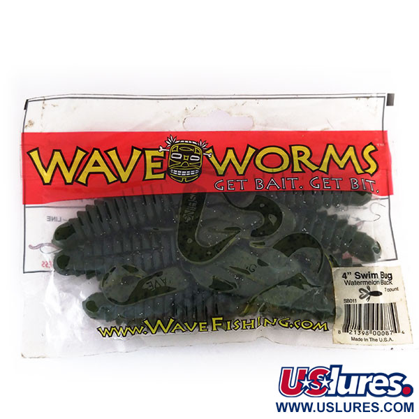 Wave Worms Swim Bug soft bait 7pcs