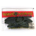  Wave industries Wave Worms Swim Bug soft bait 7pcs,  Watermelon / Black fishing #9615