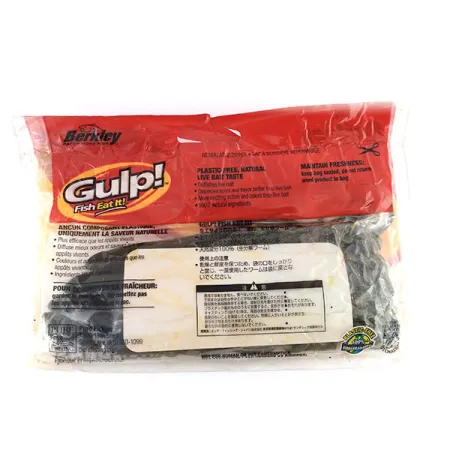 Berkley Gulp soft bait 12pcs, Green Pumpking fishing #9616