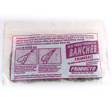 Other Producto Super Soft soft bait 20pcs, Watermelon Seed fishing #9617
