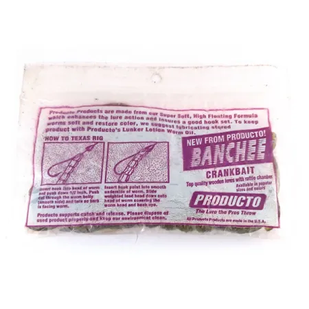 Other Producto Super Soft soft bait 19pcs, Watermelon Seed fishing #9618