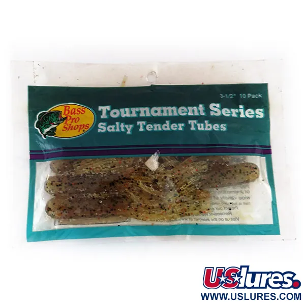 Bass Pro Shops Salty Tender Tubes soft bait 8pcs