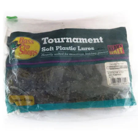 Bass Pro Shops Caterpillar Stud Tube soft bait 8pcs