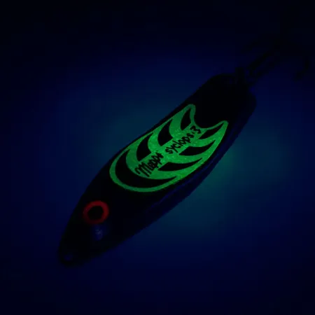 Vintage Mepps Syclops 3, 1oz Gold fishing spoon #9642