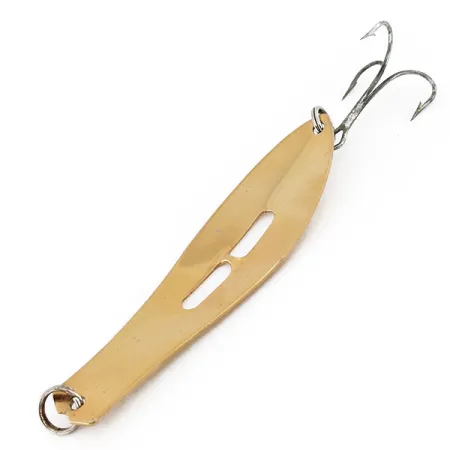 Vintage Prescott Spinner Little Doctor 275, 3/5oz Gold fishing spoon #9649