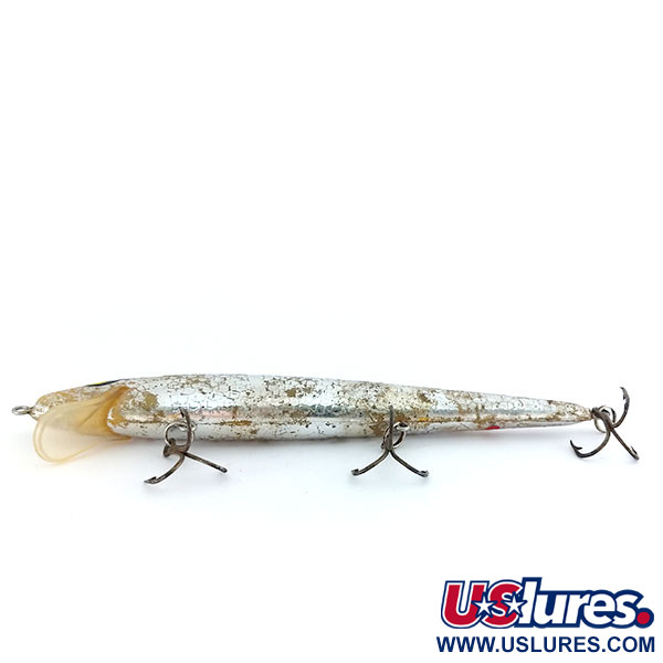 Vintage   Smithwick Suspending Rattlin’ Rogue, 1/3oz Silver fishing lure #9650