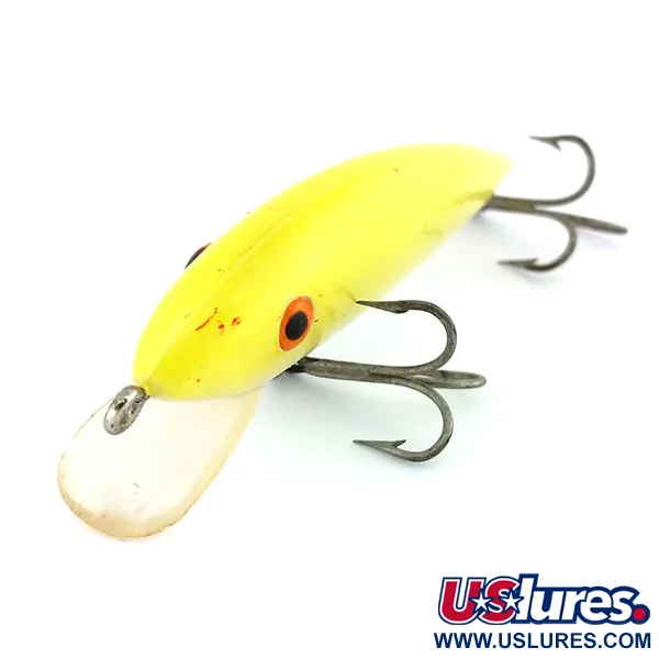Vintage  Other Gudebrod Golden Eye Maverick , 1/2oz Yellow fishing lure #9651