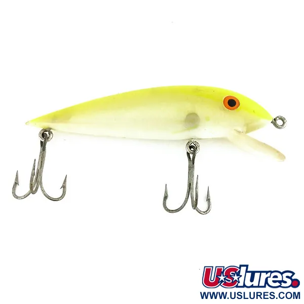 Vintage  Other Gudebrod Golden Eye Maverick , 1/2oz Yellow fishing lure #9651