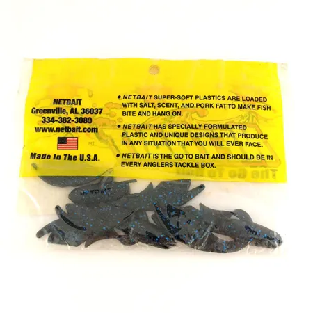 NetBait Netbait Kickin B Chunk 3 pcs, Black Blue fishing #9654