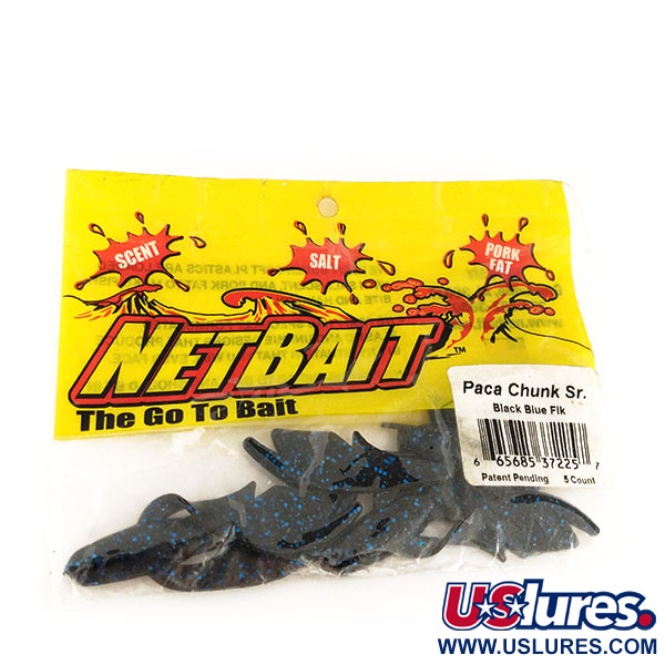  NetBait Netbait Kickin B Chunk 3 pcs,  Black Blue fishing #9654