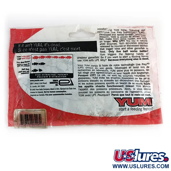 YUM Yum Chunk soft bait 8pcs, fishing #9656