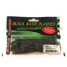   Black Magick Plastics Finesse Worm soft bait 14pcs,  Watermelon Seed Red Flake fishing #9657