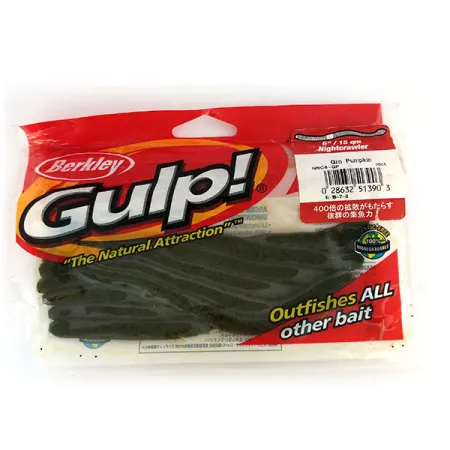BerkleyGulp Nightcrawler soft bait 10pcs