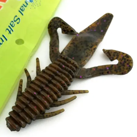 Other Gene Larew Biffle Bug 2 pcs soft bait, 
Dark Watermelon Pumpkin Purple fishing #9666
