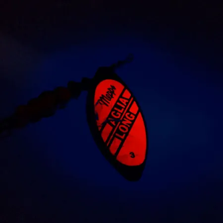 Vintage Mepps Aglia Long 3 Dressed (bucktail), 2/5oz fishing lure #9676