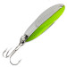 Vintage  Acme Kastmaster UV, 3/8oz Nickel / Green fishing spoon #9679