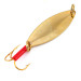 Vintage   Mepps Spoon 1, 1/4oz Gold / Red fishing spoon #9681