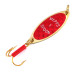 Vintage   Mepps Spoon 1, 1/4oz Gold / Red fishing spoon #9681