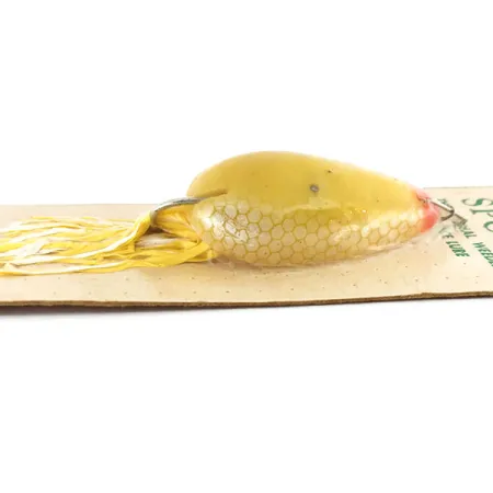 Hydro Lures Weedless Hydro Spoon, 1/2oz Yellow fishing spoon #9682