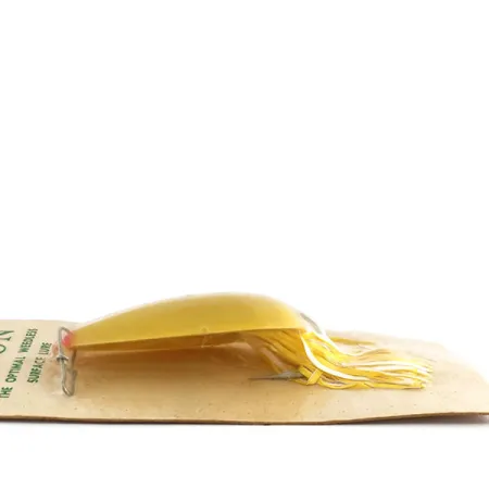 Hydro Lures Weedless Hydro Spoon, 3/5oz Yellow fishing spoon #9684