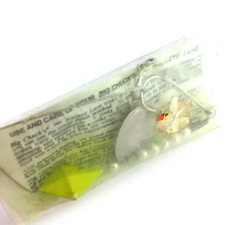 Other Big Chuck's Walley Lure, 3/5oz Chartreuse spinning lure #9697