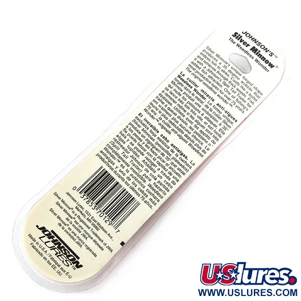 Weedless Johnson Silver Minnow