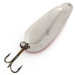 Vintage  Acme Wonderlure, 1/4oz Red / White / Nickel fishing spoon #9703