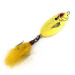 Vintage   Bomber Slab Spoon, 3/4oz Yellow fishing spoon #9707