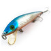 Vintage   Rebel Floating Minnow F12, 1/3oz Blue Metallic fishing lure #9712