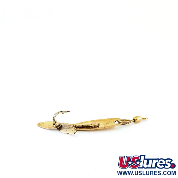 Vintage  Hildebrandt Spinners Hildebrandt, 1/32oz Gold fishing spoon #9713