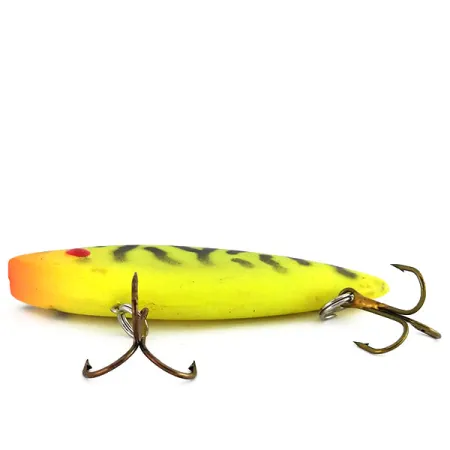 Vintage Norman N-Ticer UV, 1/2oz Fire Tiger fishing lure #9718