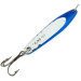 Vintage  Luhr Jensen Yo-ho-ho Lura 1 Jig, 1 1/2oz Blue / White fishing spoon #9728