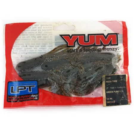 YUM Mega Tube soft bait 8pcs