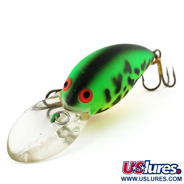 Vintage   Bomber model 7A baby striper UV, 1/3oz Fire Tiger fishing lure #9767