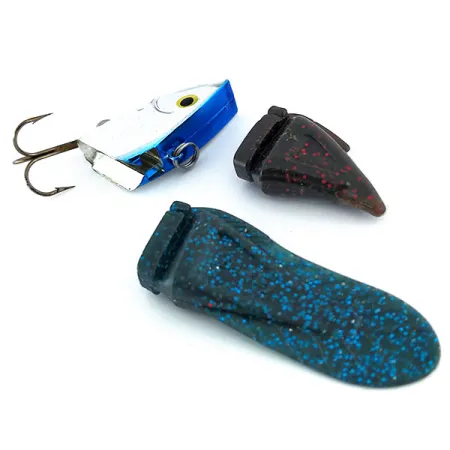 Vintage Berkley PowerBait Power Rattle, 1/2oz Mirror fishing lure #9782