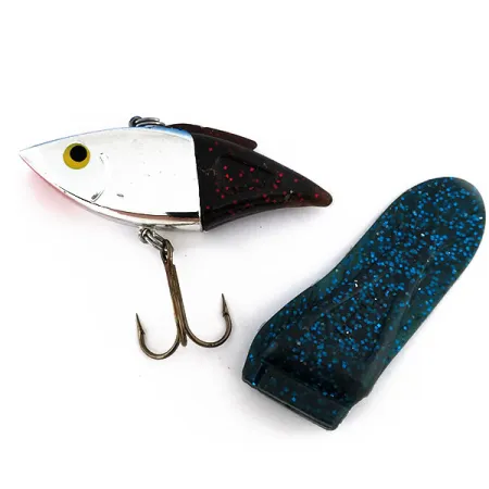 Vintage Berkley PowerBait Power Rattle, 1/2oz Mirror fishing lure #9782
