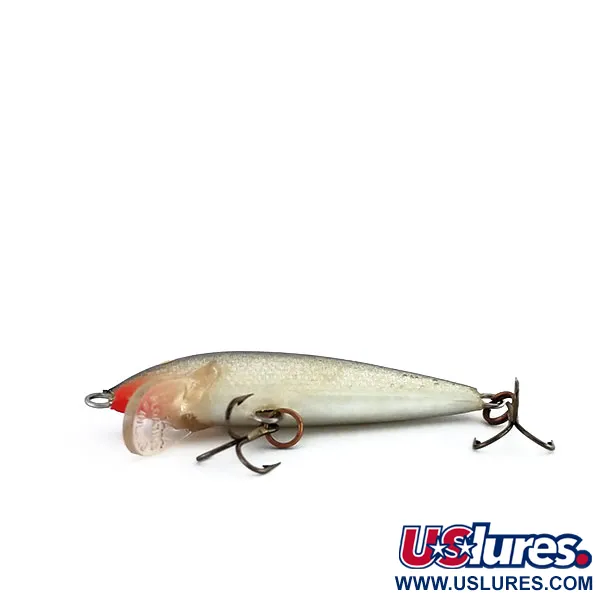 Vintage Rapala Original Floater F5, 3/32oz S (Silver) fishing lure #9785