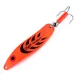 Vintage   Mepps Syclops 2 UV, 3/5oz Orange fishing spoon #9787